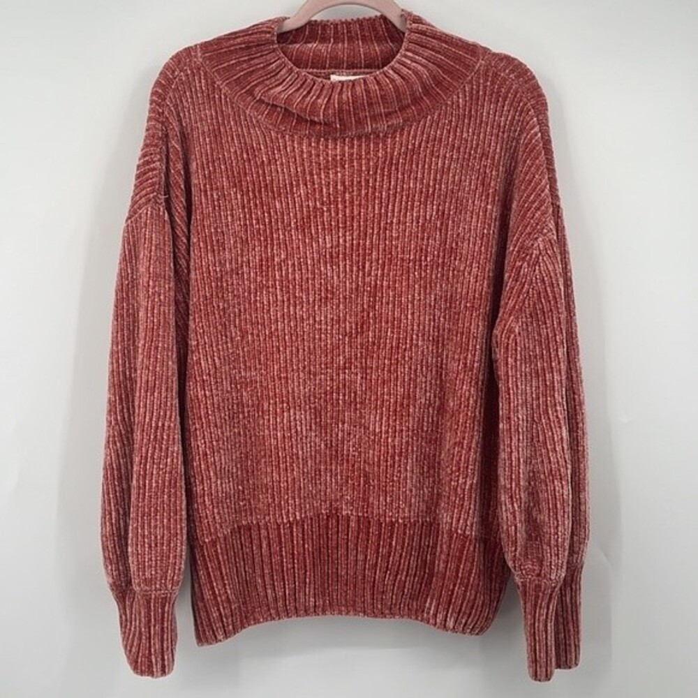 Cynthia Rowley Pink chenille sweater XL